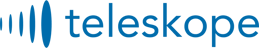 Teleskope - Blue Logo